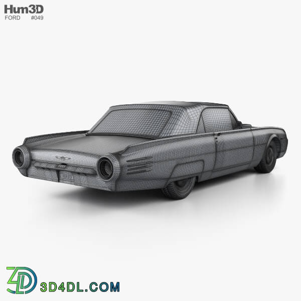 Hum3D Ford Thunderbird 1961