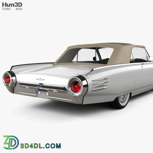 Hum3D Ford Thunderbird 1961