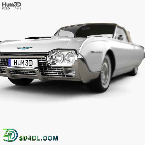 Hum3D Ford Thunderbird 1961