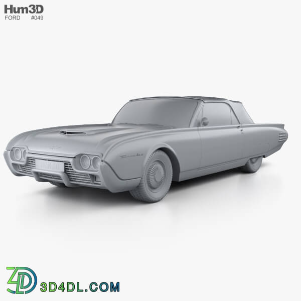 Hum3D Ford Thunderbird 1961