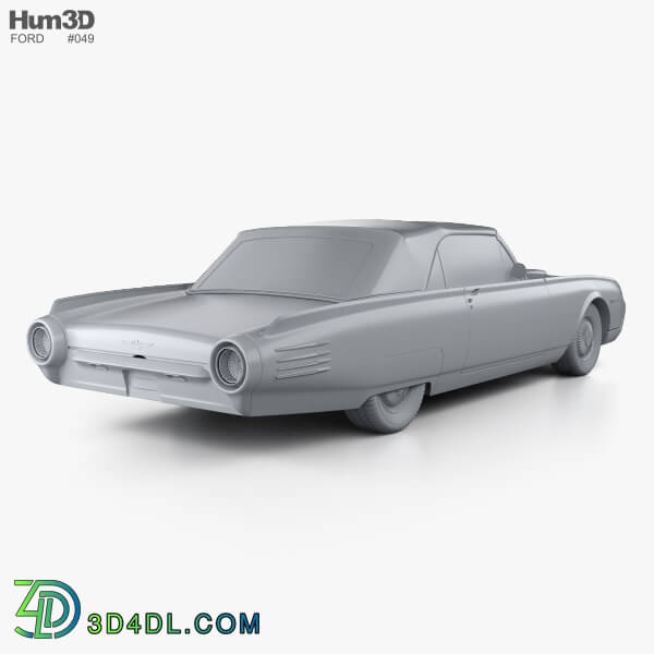 Hum3D Ford Thunderbird 1961