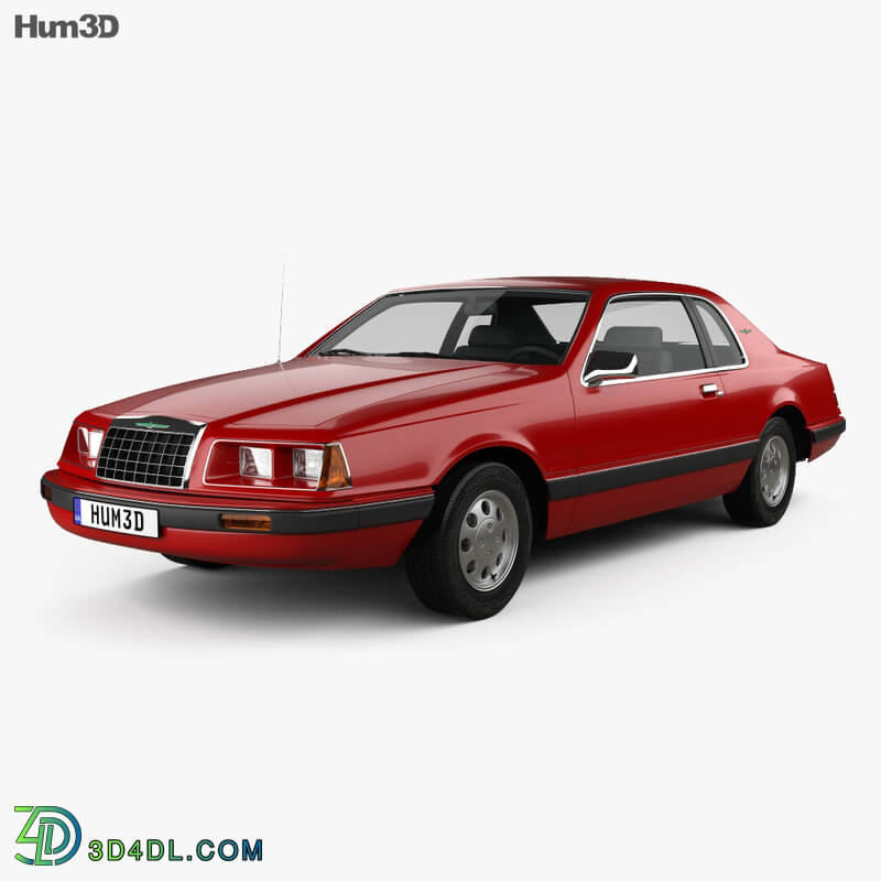 Hum3D Ford Thunderbird 1983