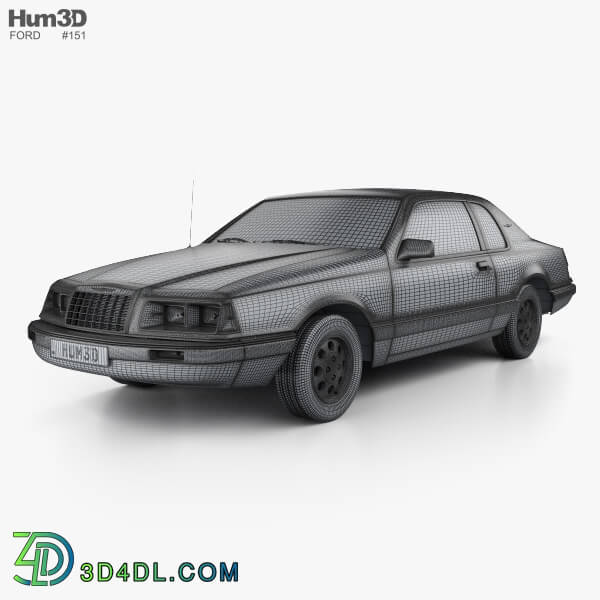 Hum3D Ford Thunderbird 1983