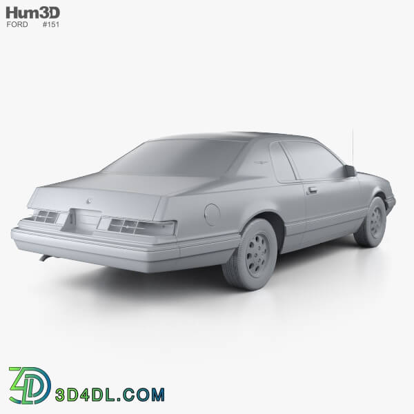 Hum3D Ford Thunderbird 1983