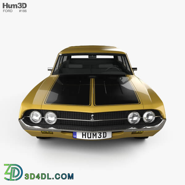 Hum3D Ford Torino 500 Station Wagon 1971