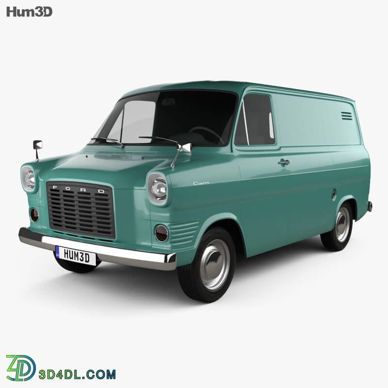 Hum3D Ford Transit Panel Van 1965