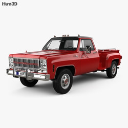 Hum3D GMC Sierra Grande 454 Pickup 1979 