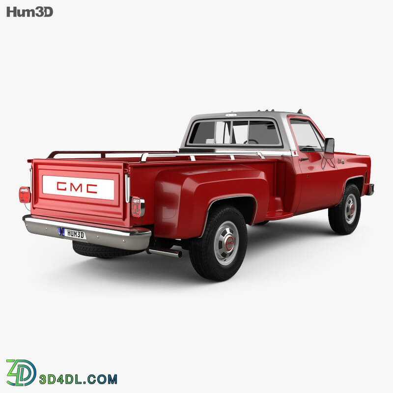 Hum3D GMC Sierra Grande 454 Pickup 1979