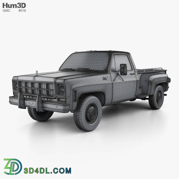 Hum3D GMC Sierra Grande 454 Pickup 1979