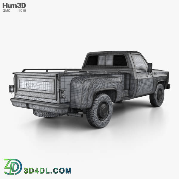 Hum3D GMC Sierra Grande 454 Pickup 1979