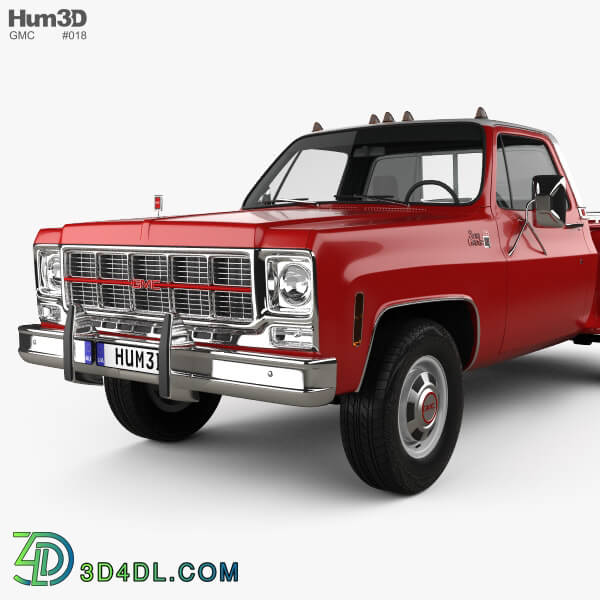 Hum3D GMC Sierra Grande 454 Pickup 1979