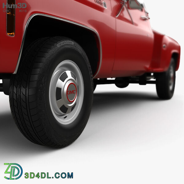 Hum3D GMC Sierra Grande 454 Pickup 1979