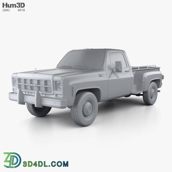 Hum3D GMC Sierra Grande 454 Pickup 1979