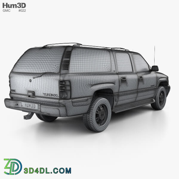 Hum3D GMC Yukon XL 2000