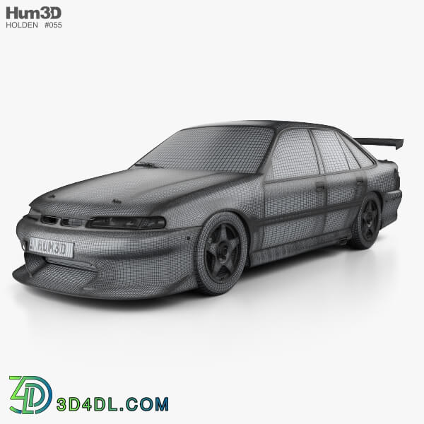 Hum3D Holden Commodore Race Car 1993