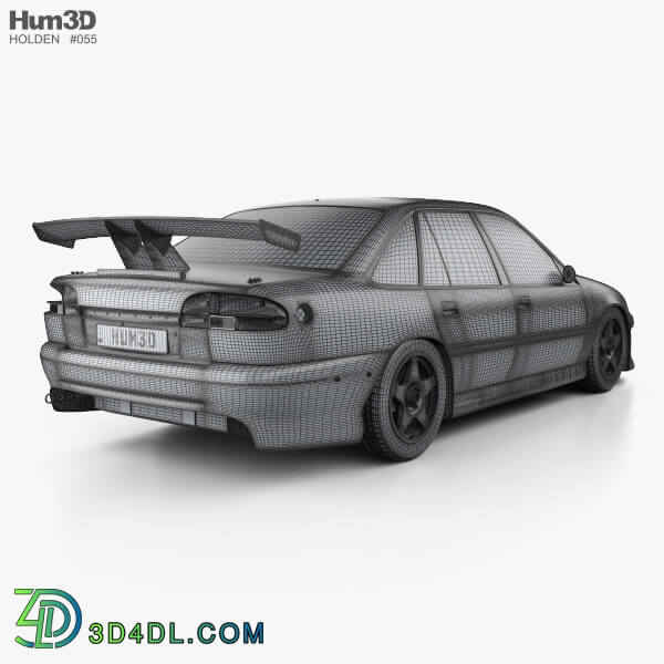 Hum3D Holden Commodore Race Car 1993