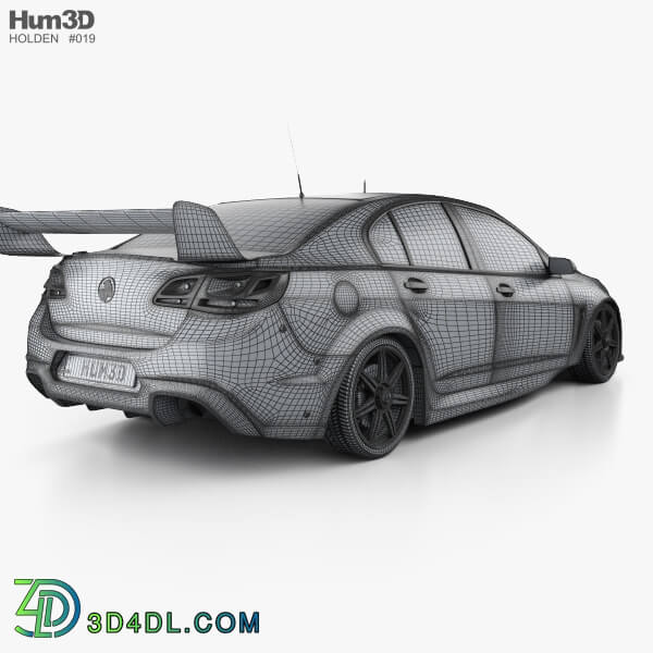 Hum3D Holden Commodore VF Supercar 2013