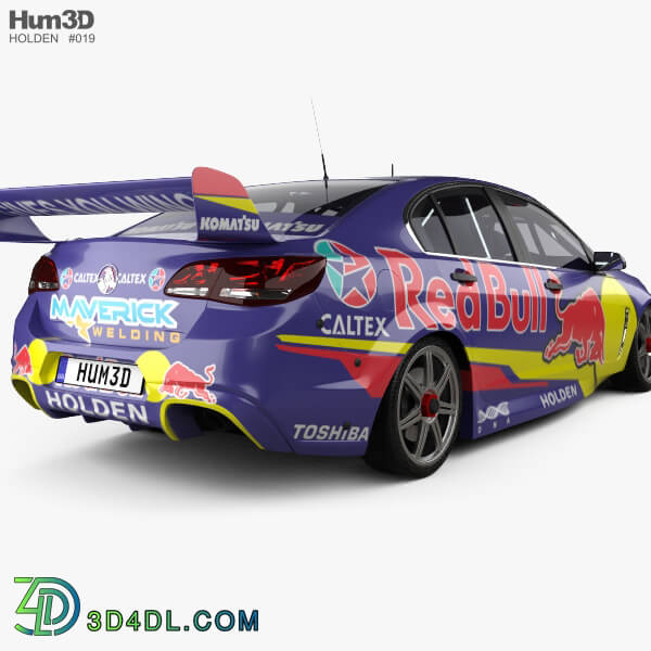 Hum3D Holden Commodore VF Supercar 2013