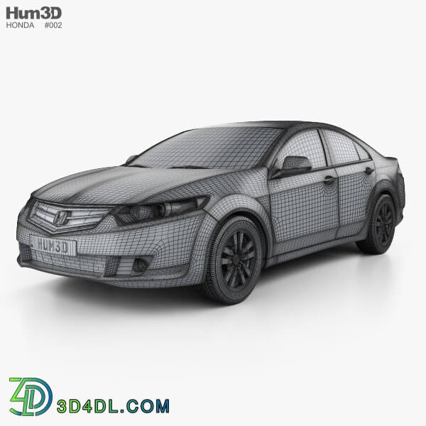 Hum3D Honda Accord sedan 2009