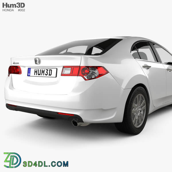 Hum3D Honda Accord sedan 2009