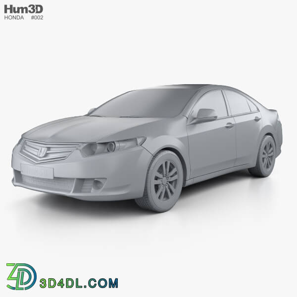 Hum3D Honda Accord sedan 2009