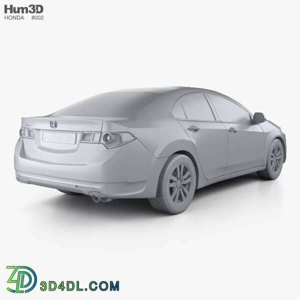 Hum3D Honda Accord sedan 2009