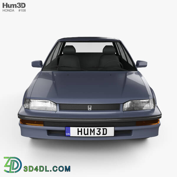 Hum3D Honda Concerto (MA) sedan 1988