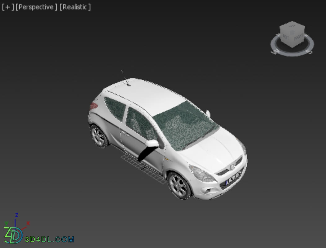 Hum3D Hyundai i20 3 door 2010