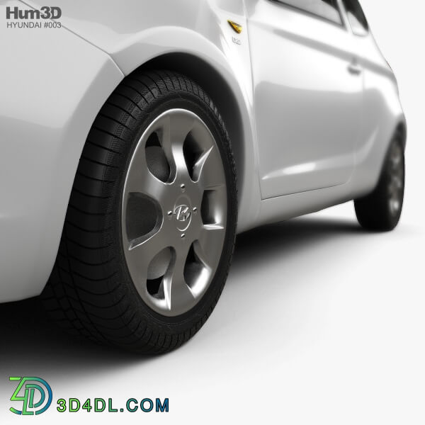 Hum3D Hyundai i20 3 door 2010