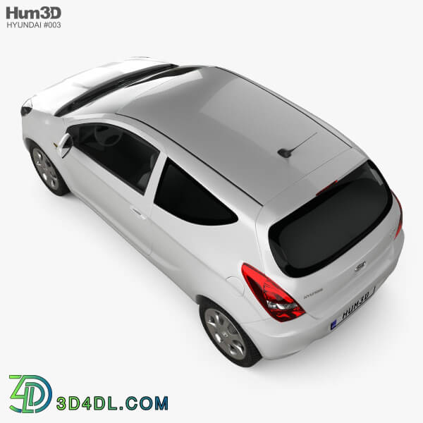 Hum3D Hyundai i20 3 door 2010