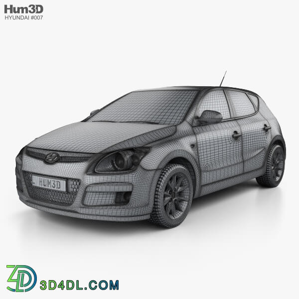 Hum3D Hyundai i30 2010