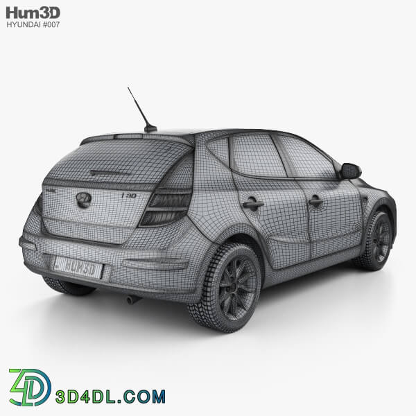 Hum3D Hyundai i30 2010