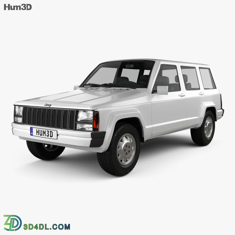 Hum3D Jeep Cherokee XJ 4 door 2001