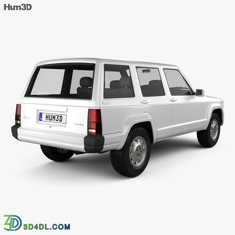 Hum3D Jeep Cherokee XJ 4 door 2001