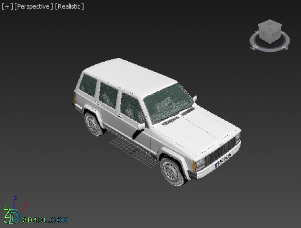 Hum3D Jeep Cherokee XJ 4 door 2001