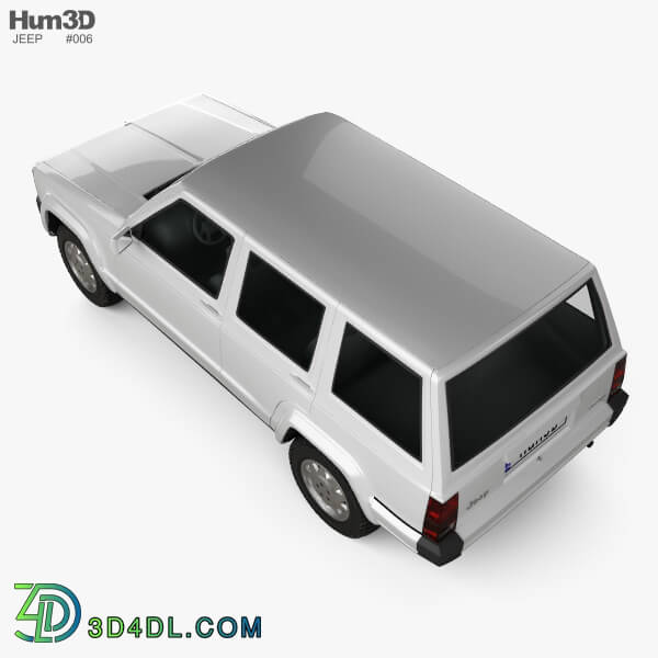 Hum3D Jeep Cherokee XJ 4 door 2001