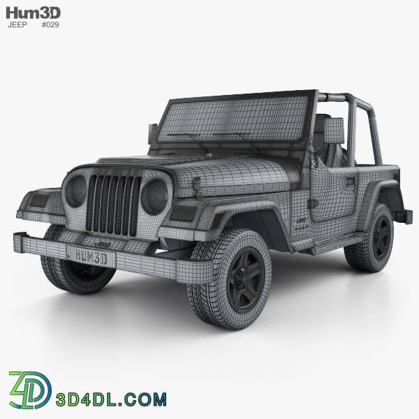 Hum3D Jeep Wrangler TJ 1997