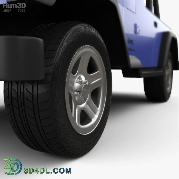 Hum3D Jeep Wrangler TJ 1997