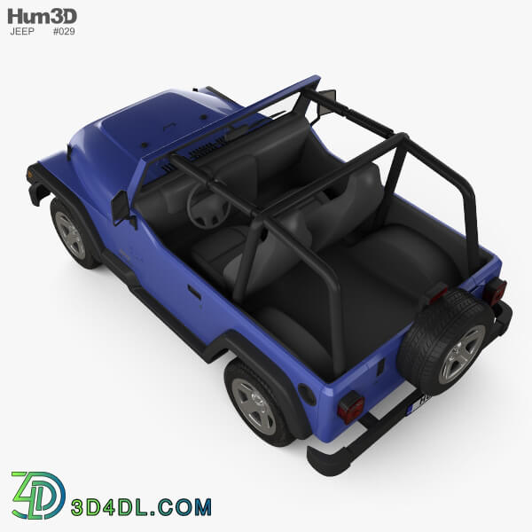 Hum3D Jeep Wrangler TJ 1997