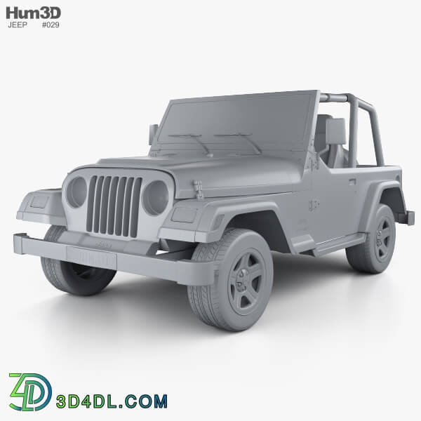 Hum3D Jeep Wrangler TJ 1997