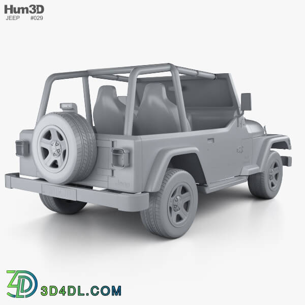 Hum3D Jeep Wrangler TJ 1997