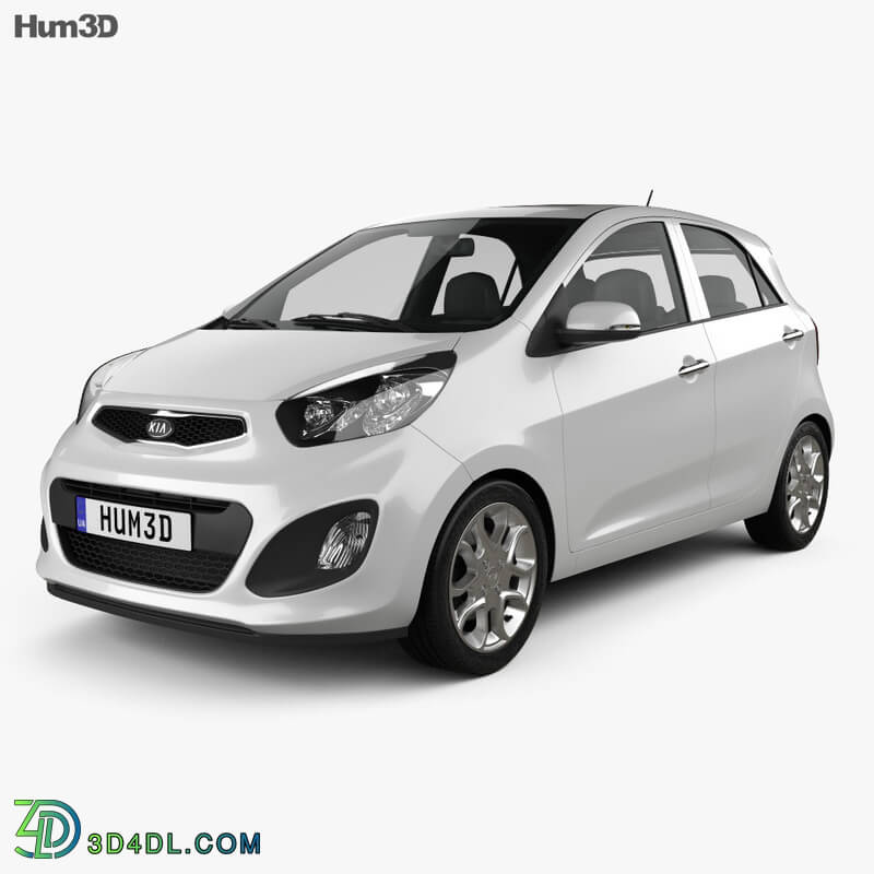 Hum3D Kia Picanto (Morning) 5 door 2012