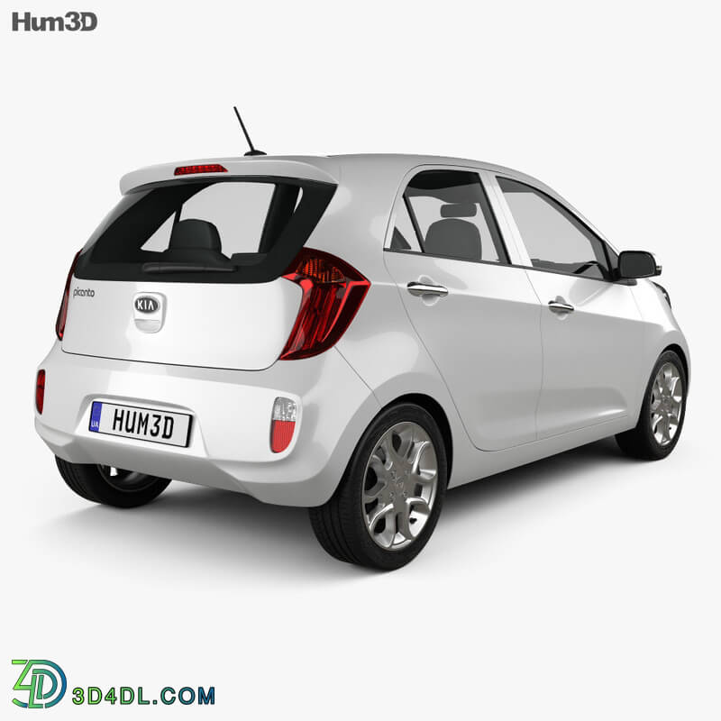 Hum3D Kia Picanto (Morning) 5 door 2012