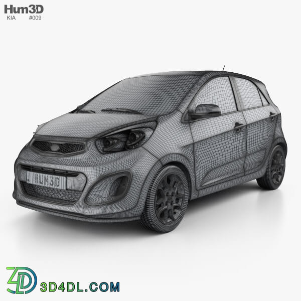 Hum3D Kia Picanto (Morning) 5 door 2012