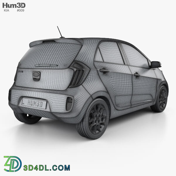 Hum3D Kia Picanto (Morning) 5 door 2012