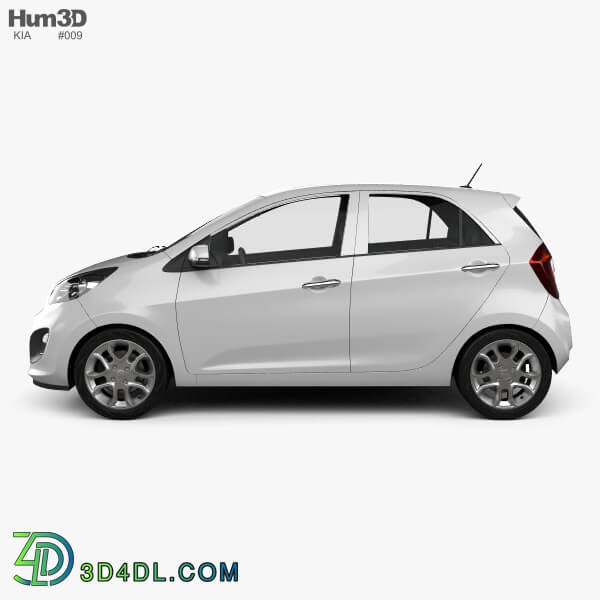 Hum3D Kia Picanto (Morning) 5 door 2012