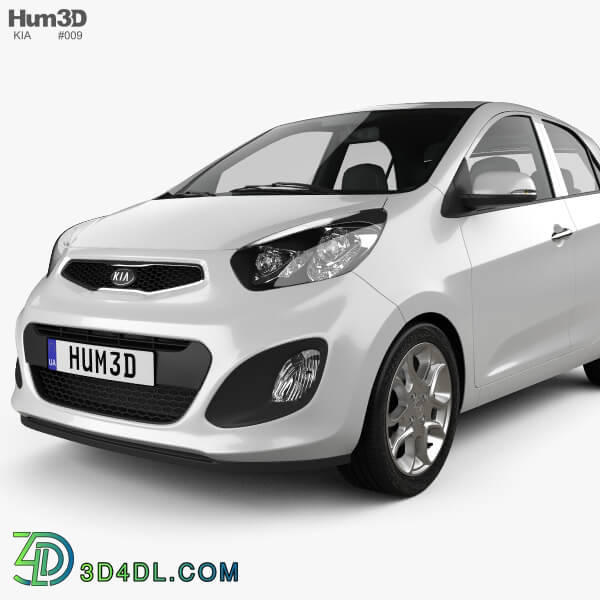 Hum3D Kia Picanto (Morning) 5 door 2012