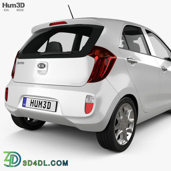 Hum3D Kia Picanto (Morning) 5 door 2012