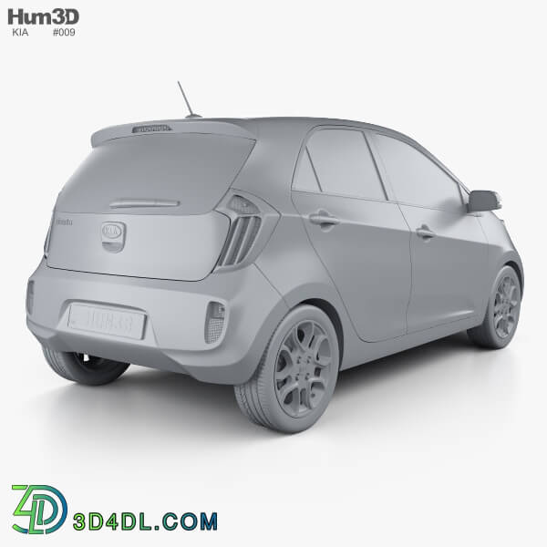 Hum3D Kia Picanto (Morning) 5 door 2012