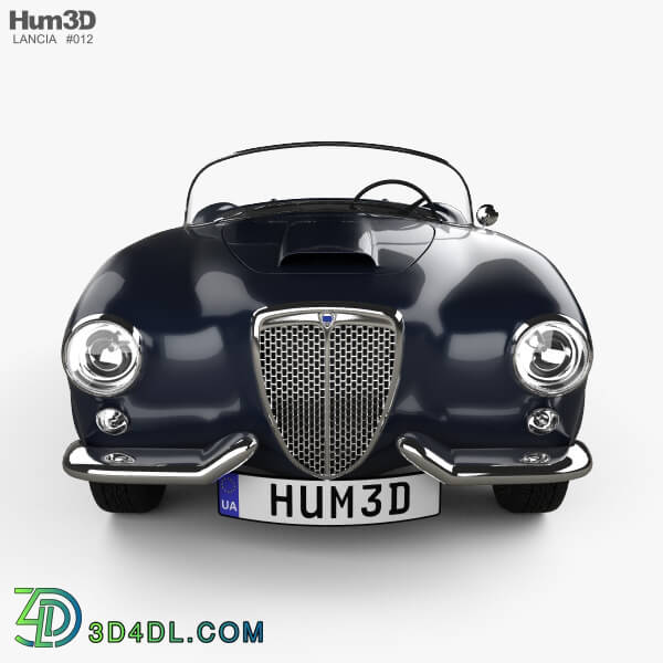 Hum3D Lancia Aurelia GT convertible 1954